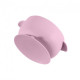 Силиконовая тарелка CUMEENSS AI-114 Pink на присоске с ложкой детская Силиконовая тарелка CUMEENSS AI-114 Pink на присоске с ложкой детская