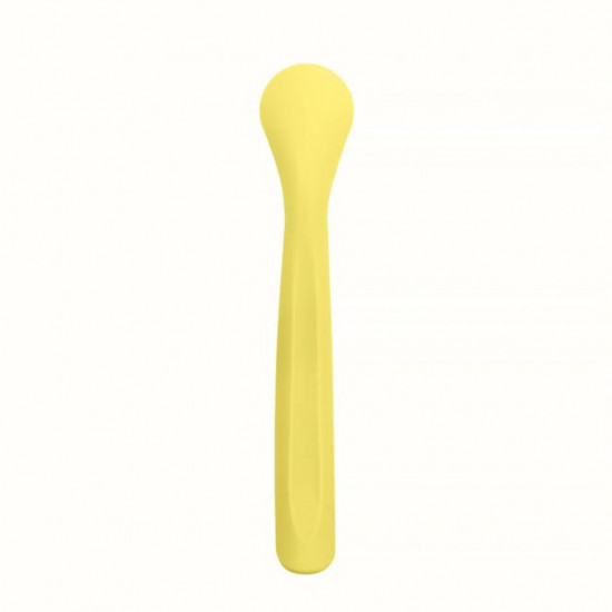 Силіконова ложка для годування Cumenss 2020 Yellow Силіконова ложка для годування Cumenss 2020 Yellow