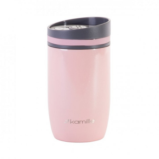 Термокружка Kamille 300ml из нержавеющей стали Розовый KM-2048 Термокружка Kamille 300ml из нержавеющей стали Розовый KM-2048