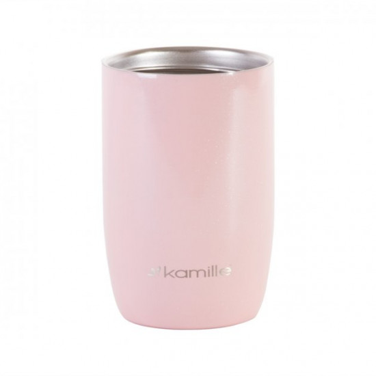 Термокружка Kamille 300ml из нержавеющей стали Розовый KM-2048 Термокружка Kamille 300ml из нержавеющей стали Розовый KM-2048