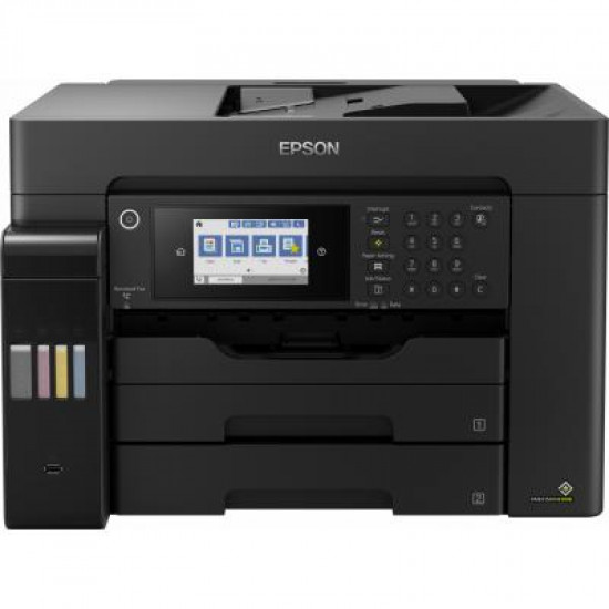 Багатофункціональний пристрій EPSON L15160 Фабрика друку c WI-FI (C11CH71404) Багатофункціональний пристрій EPSON L15160 Фабрика друку c WI-FI (C11CH71404)