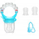 Children's nibbler with silicone tips included 10 x 5 cm Blue (vol-1354) Children's nibbler with silicone tips included 10 x 5 cm Blue (vol-1354)