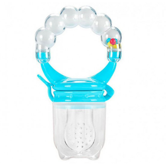 Children's nibbler with silicone tips included 10 x 5 cm Blue (vol-1354) Children's nibbler with silicone tips included 10 x 5 cm Blue (vol-1354)