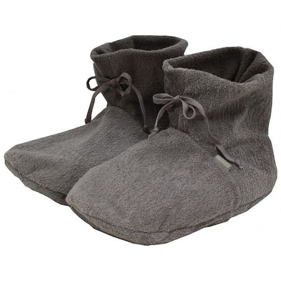 Sauna boots, textile, gray 40-43 RUR. (60% linen + 40% cotton) 1900 (Finland)