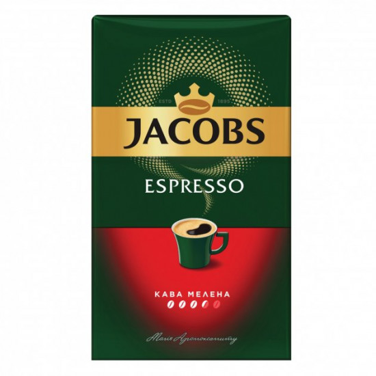 Кава мелена Jacobs Espresso 450 г Кава мелена Jacobs Espresso 450 г