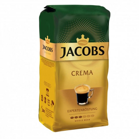 Кава в зернах Jacobs Crema 500 г Кава в зернах Jacobs Crema 500 г