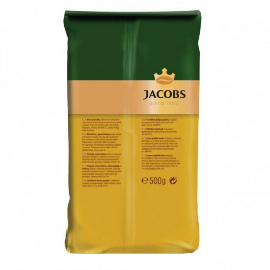 Кава в зернах Jacobs Crema 500 г Кава в зернах Jacobs Crema 500 г
