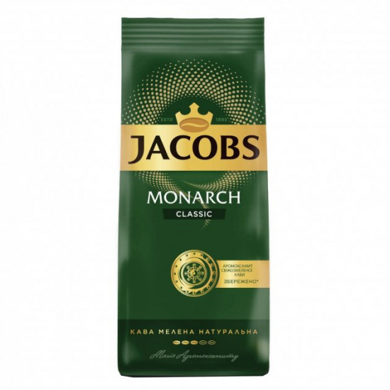 Кава мелена Jacobs Monarch Classic 225 г Кава мелена Jacobs Monarch Classic 225 г