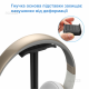 Headphone stand organizer headset on a non-slip basis New Bee NB-Z7B Black Headphone stand organizer headset on a non-slip basis New Bee NB-Z7B Black