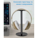 Headphone stand organizer headset on a non-slip basis New Bee NB-Z7B Black Headphone stand organizer headset on a non-slip basis New Bee NB-Z7B Black