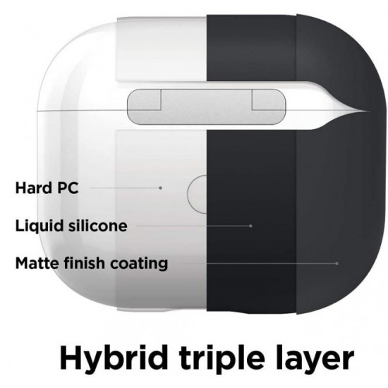 Чохол Elago Liquid Hybrid Case Black for Airpods 3 (EAP3RH-BK) Чохол Elago Liquid Hybrid Case Black for Airpods 3 (EAP3RH-BK)