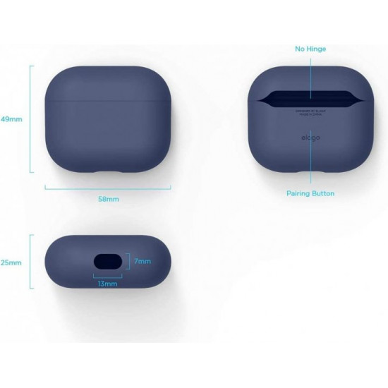 Чохол Elago Liquid Hybrid Case Jean Indigo для Airpods 3 (EAP3RH-JIN) Чохол Elago Liquid Hybrid Case Jean Indigo для Airpods 3 (EAP3RH-JIN)