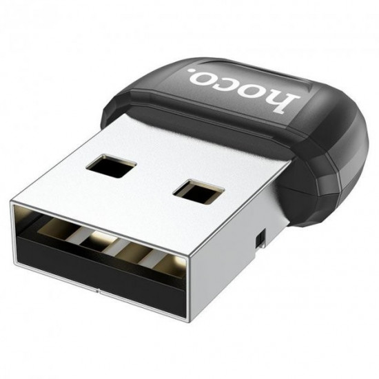 Адаптер USB Bluetooth 5.0 Hoco UA18 для комп'ютера та ноутбука Адаптер USB Bluetooth 5.0 Hoco UA18 для комп'ютера та ноутбука