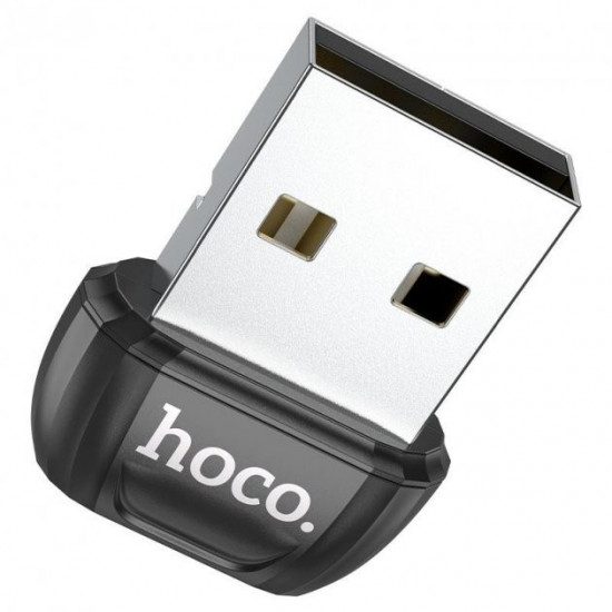 Адаптер USB Bluetooth 5.0 Hoco UA18 для комп'ютера та ноутбука Адаптер USB Bluetooth 5.0 Hoco UA18 для комп'ютера та ноутбука