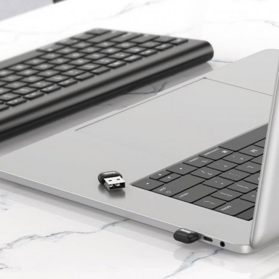 Адаптер USB Bluetooth 5.0 Hoco UA18 для комп'ютера та ноутбука Адаптер USB Bluetooth 5.0 Hoco UA18 для комп'ютера та ноутбука