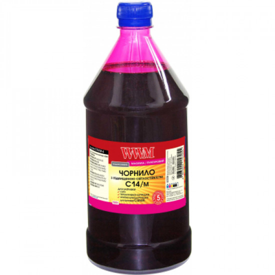 Чернила WWM Canon CLI-451M/CLI-471M 1000г Magenta (C14/M-4) Чернила WWM Canon CLI-451M/CLI-471M 1000г Magenta (C14/M-4)