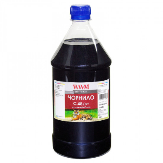 Чернила WWM Canon CLI-451GY 1000г Gray (C45/GY-4) Чернила WWM Canon CLI-451GY 1000г Gray (C45/GY-4)