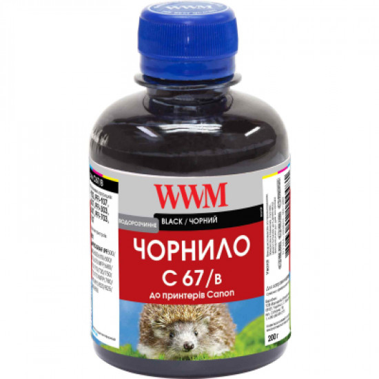 Чернила WWM Canon IPF-107 200г Black IPF-107Bk (C67/B) Чернила WWM Canon IPF-107 200г Black IPF-107Bk (C67/B)