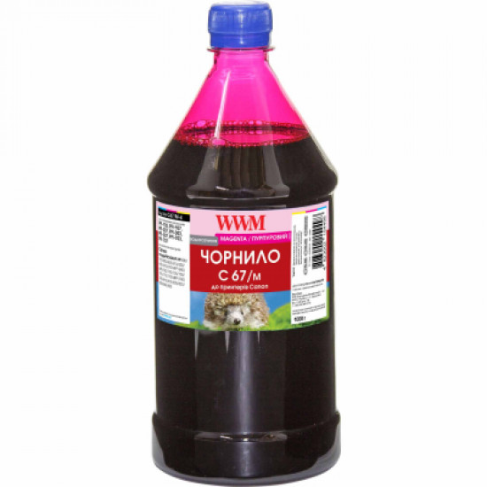 Чернила WWM Canon IPF-107 1000г Magenta IPF-107M (C67/M-4) Чернила WWM Canon IPF-107 1000г Magenta IPF-107M (C67/M-4)