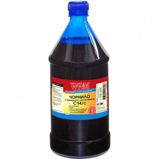 Чернила WWM Canon CLI-451C/CLI-471C 1000г Cyan (C14/C-4) Чернила WWM Canon CLI-451C/CLI-471C 1000г Cyan (C14/C-4)