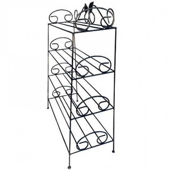 Forged shoe rack Athens 4 tiers 80 cm Forged shoe rack Athens 4 tiers 80 cm