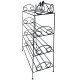 Forged shoe rack Athens 4 tiers 80 cm Forged shoe rack Athens 4 tiers 80 cm
