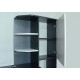 Computer desk with pencil case and cabinet Intarsio Gaston White Alaska / Graphite right Computer desk with pencil case and cabinet Intarsio Gaston White Alaska / Graphite right