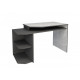 Computer desk with shelves Intarsio Woort Industrial / Anthracite left Computer desk with shelves Intarsio Woort Industrial / Anthracite left