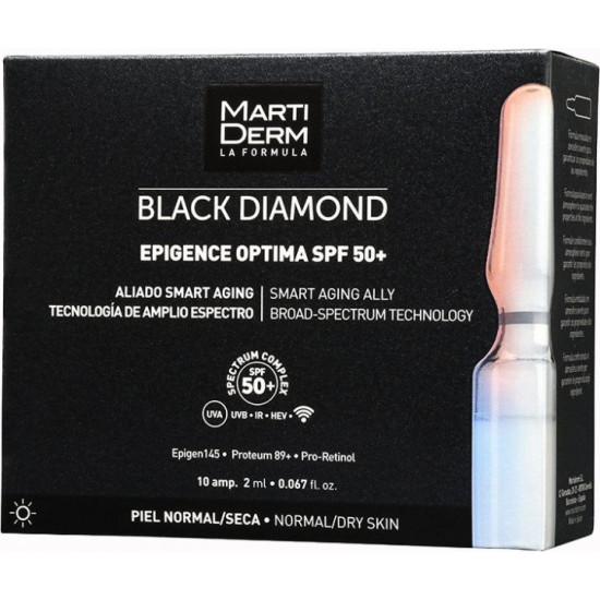 Сонцезахисні ампули MartiDerm Epigence Optima SPF50+ 10 ампул по 2 мл (8437015942919) Сонцезахисні ампули MartiDerm Epigence Optima SPF50+ 10 ампул по 2 мл (8437015942919)
