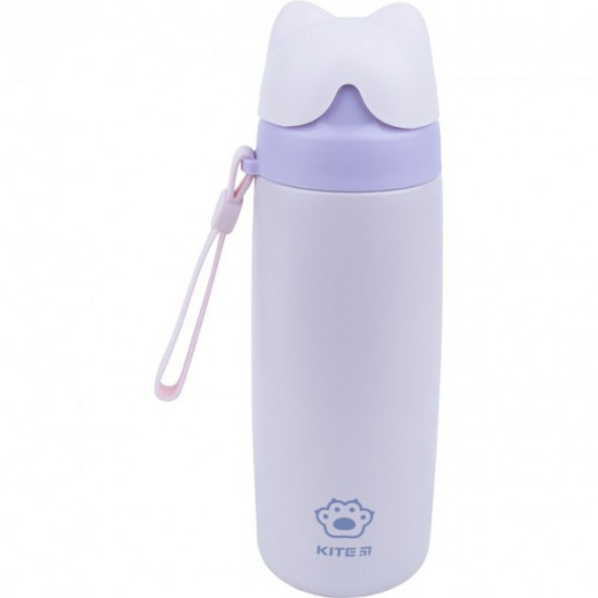 Термос Kite 376 Сat K21-376-02, 350 мл, фиолетовый Термос Kite 376 Сat K21-376-02, 350 мл, фиолетовый