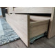Bed Family furniture workshop Fanta 80*190 sonoma with turquoise Bed Family furniture workshop Fanta 80*190 sonoma with turquoise