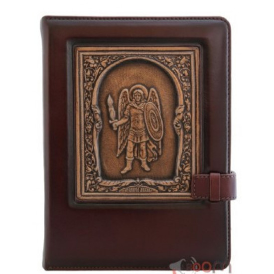 Leather diary, undated, Archangel Michael Privilege 260007 A5 15x21 cm, dark brown Leather diary, undated, Archangel Michael Privilege 260007 A5 15x21 cm, dark brown