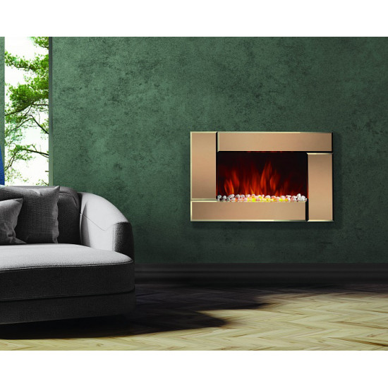Electric fireplace with heating Electrolux EFP/W-2000S Bronze (NS-1233827) Electric fireplace with heating Electrolux EFP/W-2000S Bronze (NS-1233827)