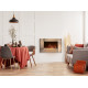 Electric fireplace with heating Electrolux EFP/W-2000S Bronze (NS-1233827) Electric fireplace with heating Electrolux EFP/W-2000S Bronze (NS-1233827)