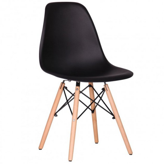 Стул AMF Aster RL Wood Черный (дерево/пластик) (545915) Стул AMF Aster RL Wood Черный (дерево/пластик) (545915)