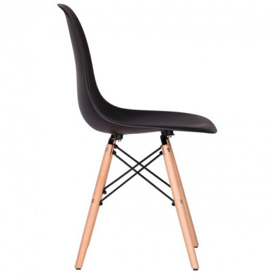 Стул AMF Aster RL Wood Черный (дерево/пластик) (545915) Стул AMF Aster RL Wood Черный (дерево/пластик) (545915)
