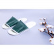Disposable non-woven slippers for hotels (100 pairs) 29 cm Luxyart Green (2000001118085) Disposable non-woven slippers for hotels (100 pairs) 29 cm Luxyart Green (2000001118085)