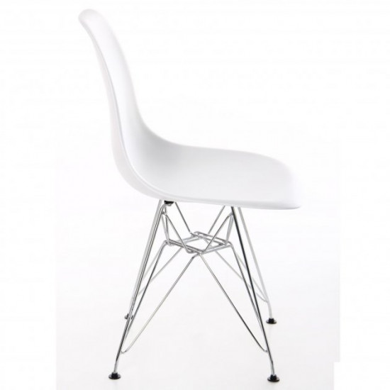 Стул AMF Aster PL Lite Chrome Белый (металл/пластик) (547522) Стул AMF Aster PL Lite Chrome Белый (металл/пластик) (547522)