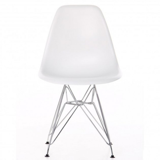 Стул AMF Aster PL Lite Chrome Белый (металл/пластик) (547522) Стул AMF Aster PL Lite Chrome Белый (металл/пластик) (547522)