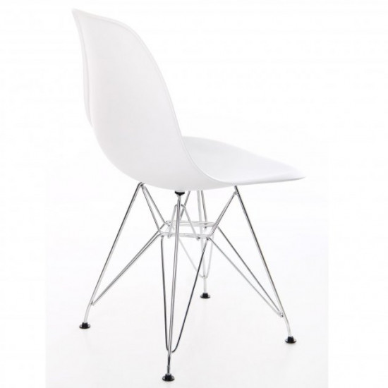 Стул AMF Aster PL Lite Chrome Белый (металл/пластик) (547522) Стул AMF Aster PL Lite Chrome Белый (металл/пластик) (547522)
