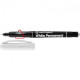 Set of permanent markers Centropen 1.2 mm 10 pcs White (2686) Set of permanent markers Centropen 1.2 mm 10 pcs White (2686)