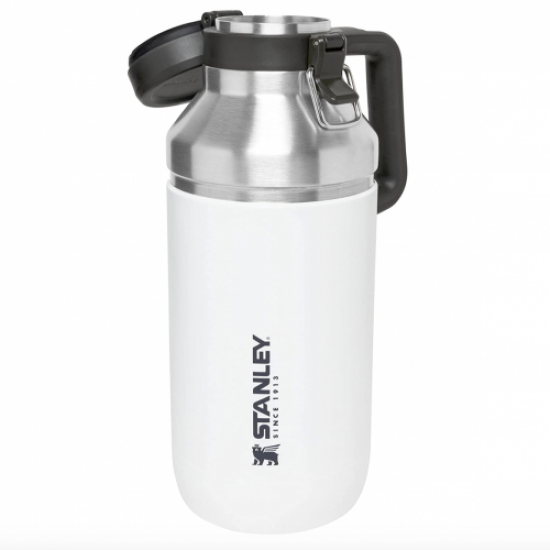 Thermos Stanley Easy-Pour Go Vacuum Growler White 1.9 l (10-06688-002) Thermos Stanley Easy-Pour Go Vacuum Growler White 1.9 l (10-06688-002)