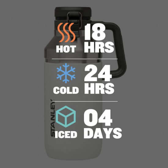 Thermos Stanley Easy-Pour Go Vacuum Growler White 1.9 l (10-06688-002) Thermos Stanley Easy-Pour Go Vacuum Growler White 1.9 l (10-06688-002)