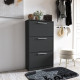 Shoe cabinet Moreli S-21 W590/H1200/D280 Anthracite Shoe cabinet Moreli S-21 W590/H1200/D280 Anthracite