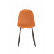 Chair for kitchen, cafe, bar fabric + painted metal M-10 Vetro Mebel Mustard Chair for kitchen, cafe, bar fabric + painted metal M-10 Vetro Mebel Mustard