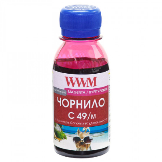 Чернила WWM Canon GI-490 100г Magenta (C49/M-2) Чернила WWM Canon GI-490 100г Magenta (C49/M-2)