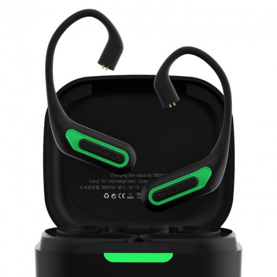Bluetooth-модуль KZ AZ10 із завушинами (C pin) (Чорний) Bluetooth-модуль KZ AZ10 із завушинами (C pin) (Чорний)
