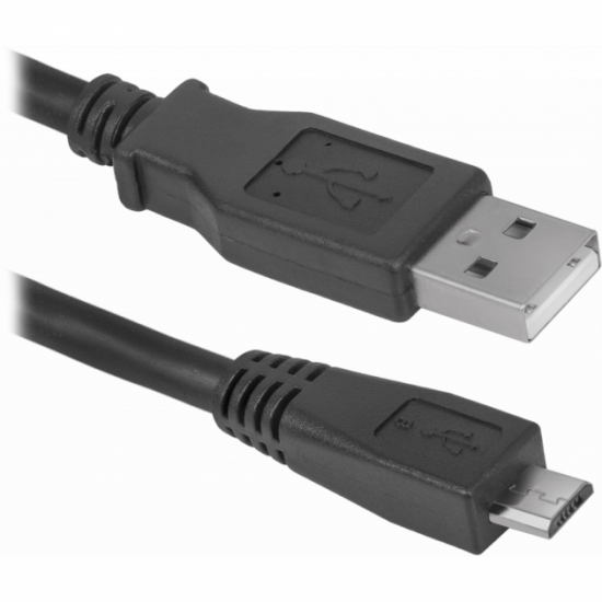 Дата кабель USB08-06 USB 2.0 - Micro USB, 1.8м Defender (87459) Дата кабель USB08-06 USB 2.0 - Micro USB, 1.8м Defender (87459)