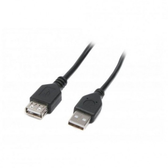  Дата кабель USB 2.0 AM/AF 1.8m Maxxter (U-AMAF-6)