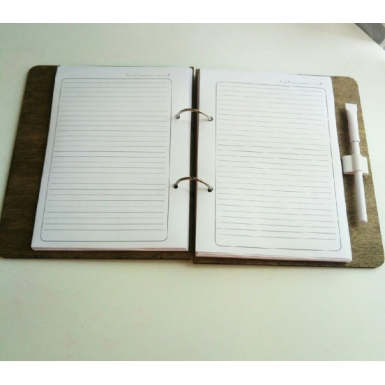 Wooden notebook Wooden notebook